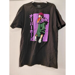 Used My Hero Academia Overhaul Anime Character Print T-Shirt Men's XL